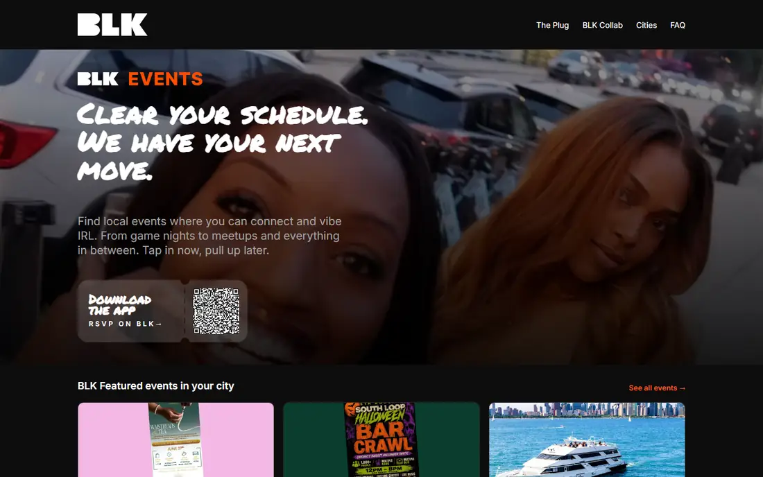 BLK homepage