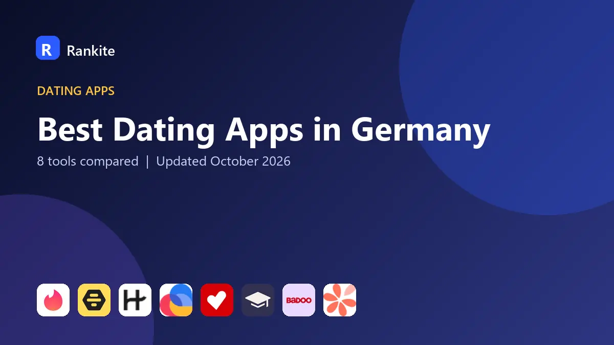 Best Dating Apps in Germany in 2026: 8 Tools Compared