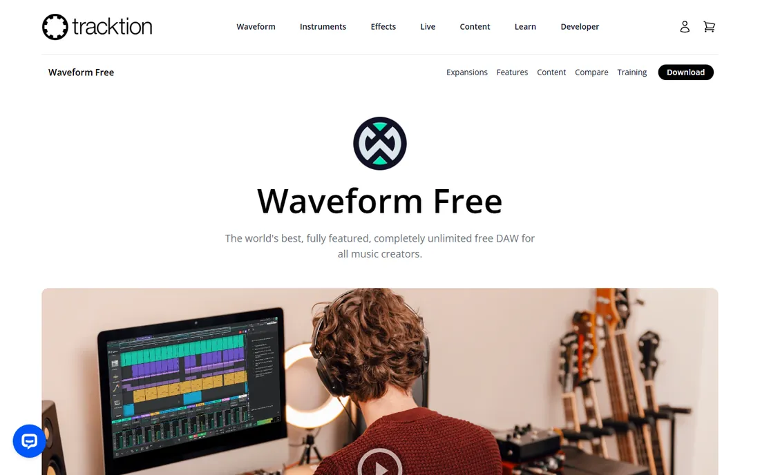 Waveform Free homepage