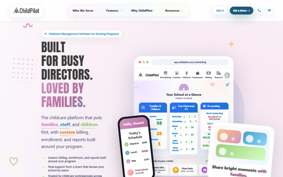 ChildPilot homepage