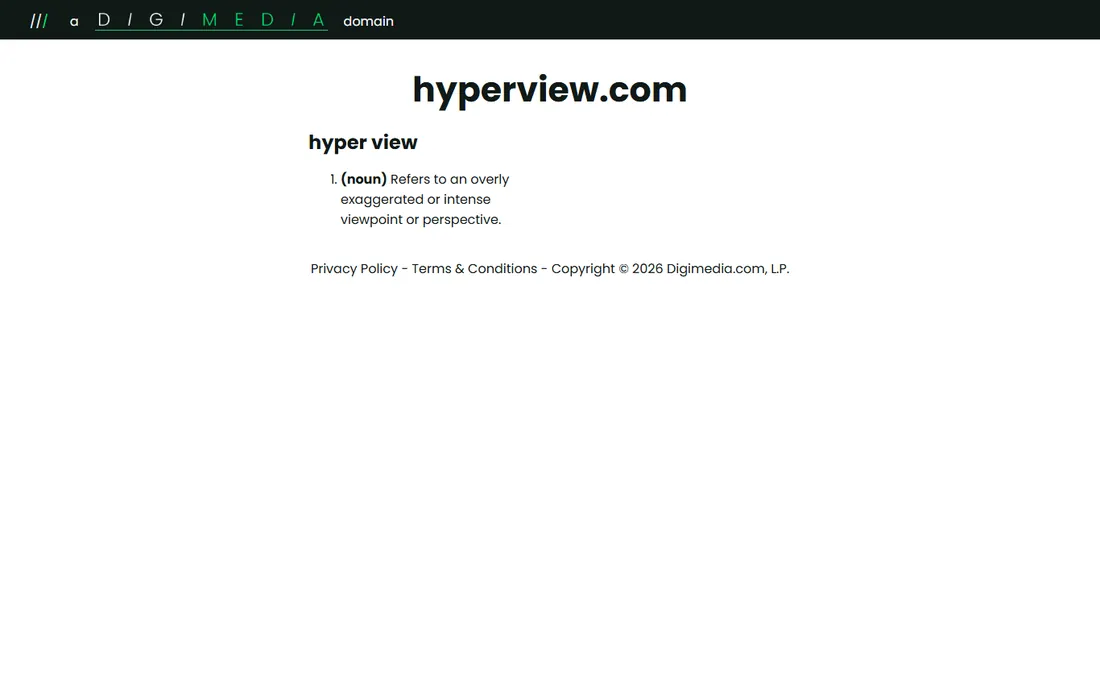 Hyperview homepage