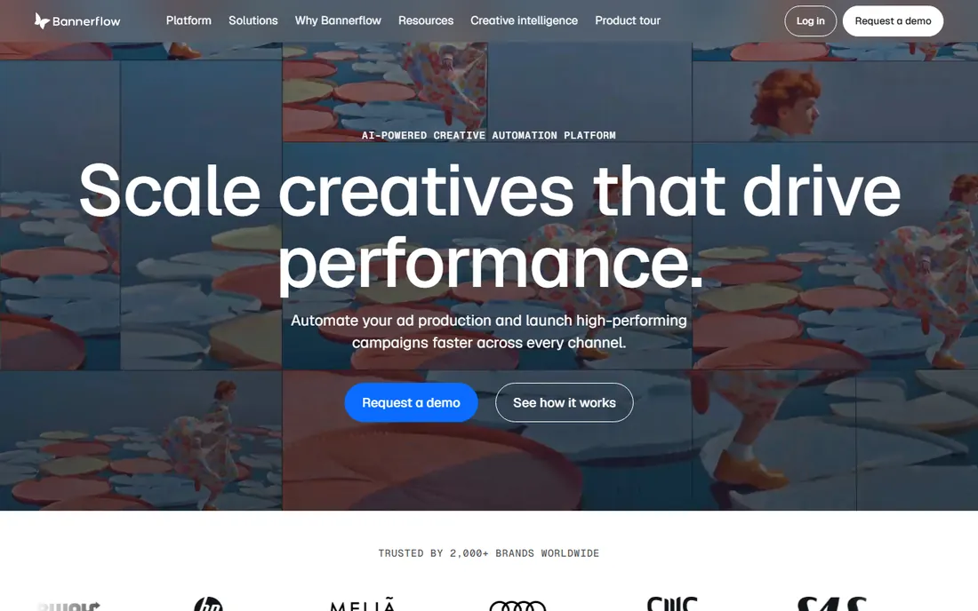 Bannerflow homepage
