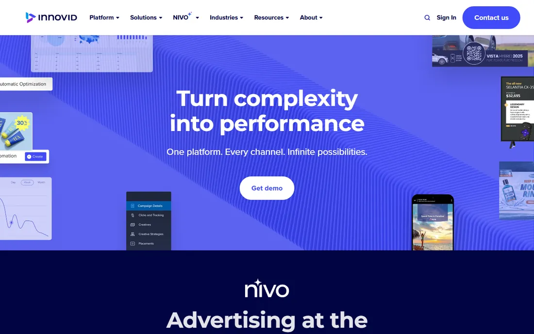 Flashtalking homepage