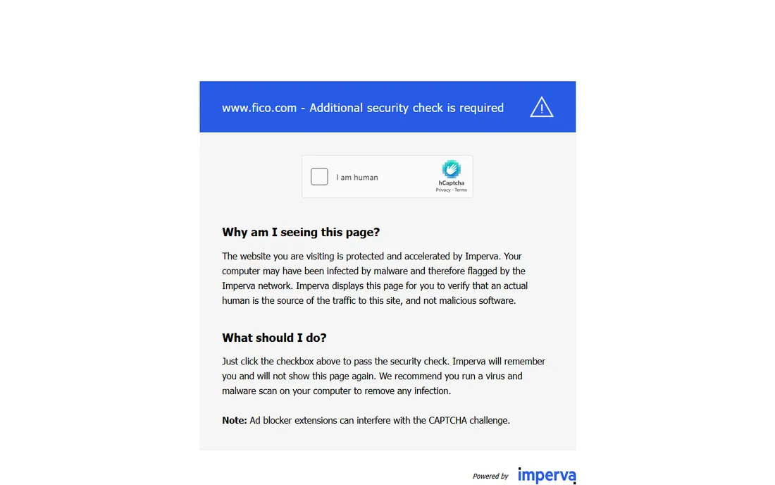 FICO Decision Management Platform homepage