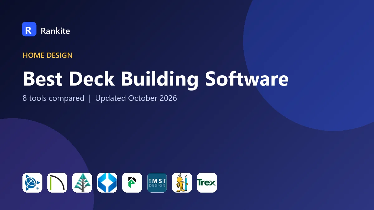 Best Deck Building Software: 8 Tools Compared