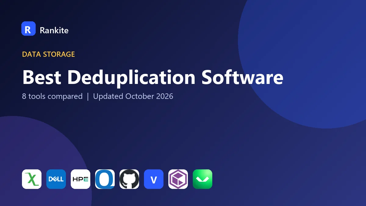 Best Deduplication Software in 2026: 8 Tools Compared