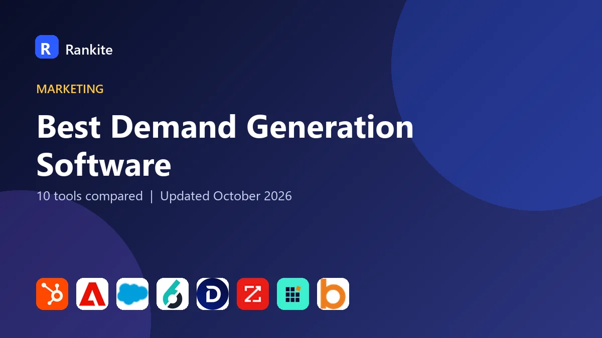 Best Demand Generation Software in 2026: 10 Tools Compared
