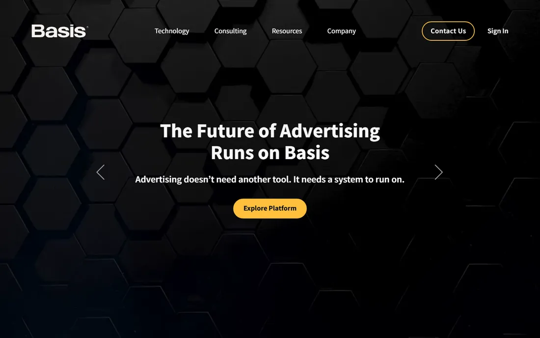 Basis homepage