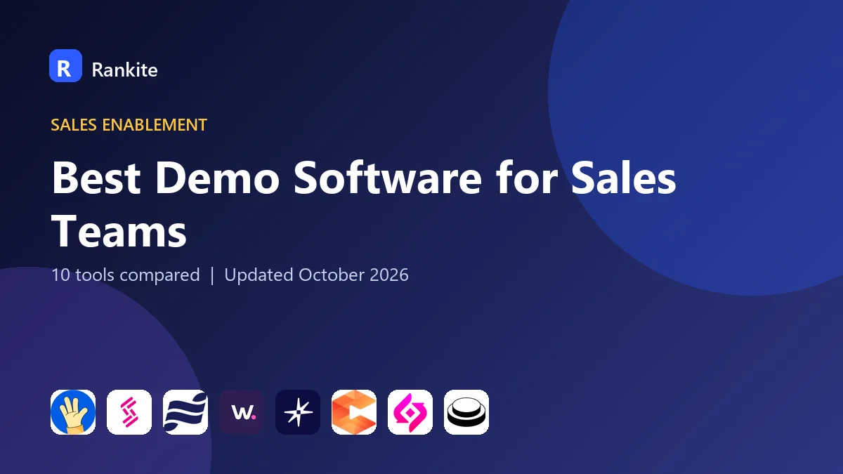 Best Demo Software for Sales Teams in 2026: 10 Tools Compared