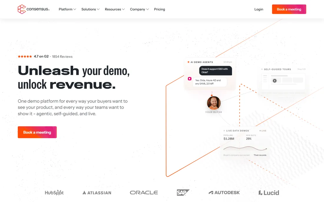 Consensus homepage