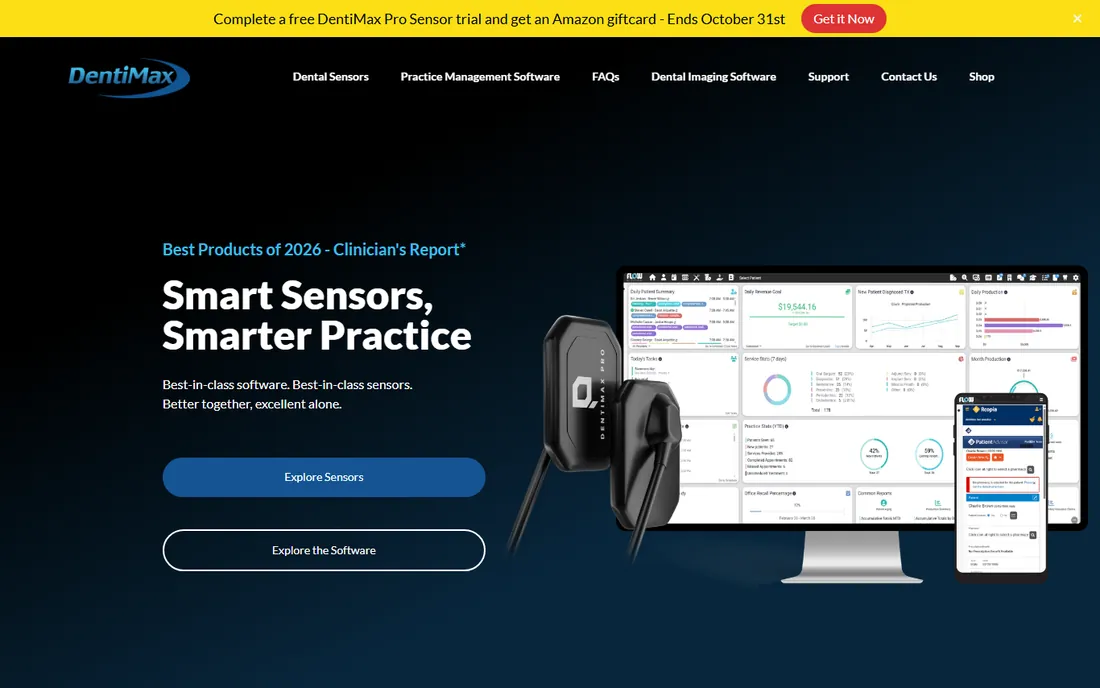 DentiMax homepage
