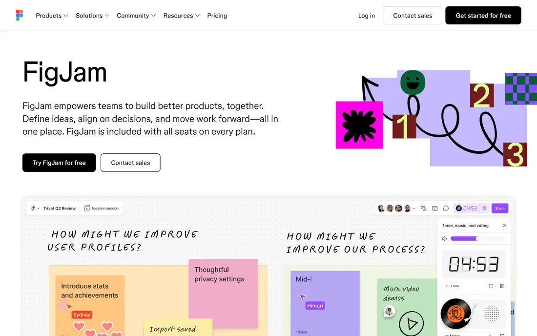 FigJam homepage