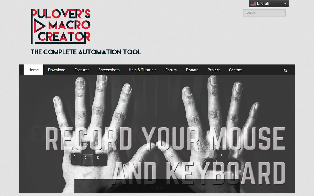 Pulover's Macro Creator homepage