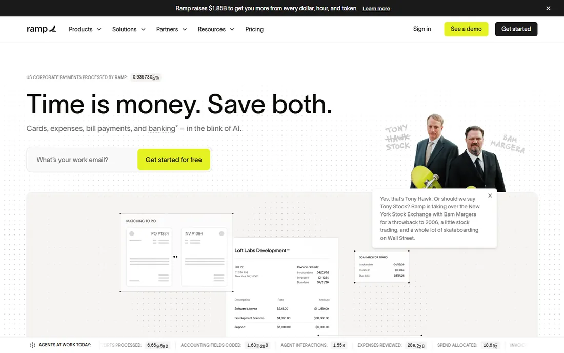 Ramp homepage