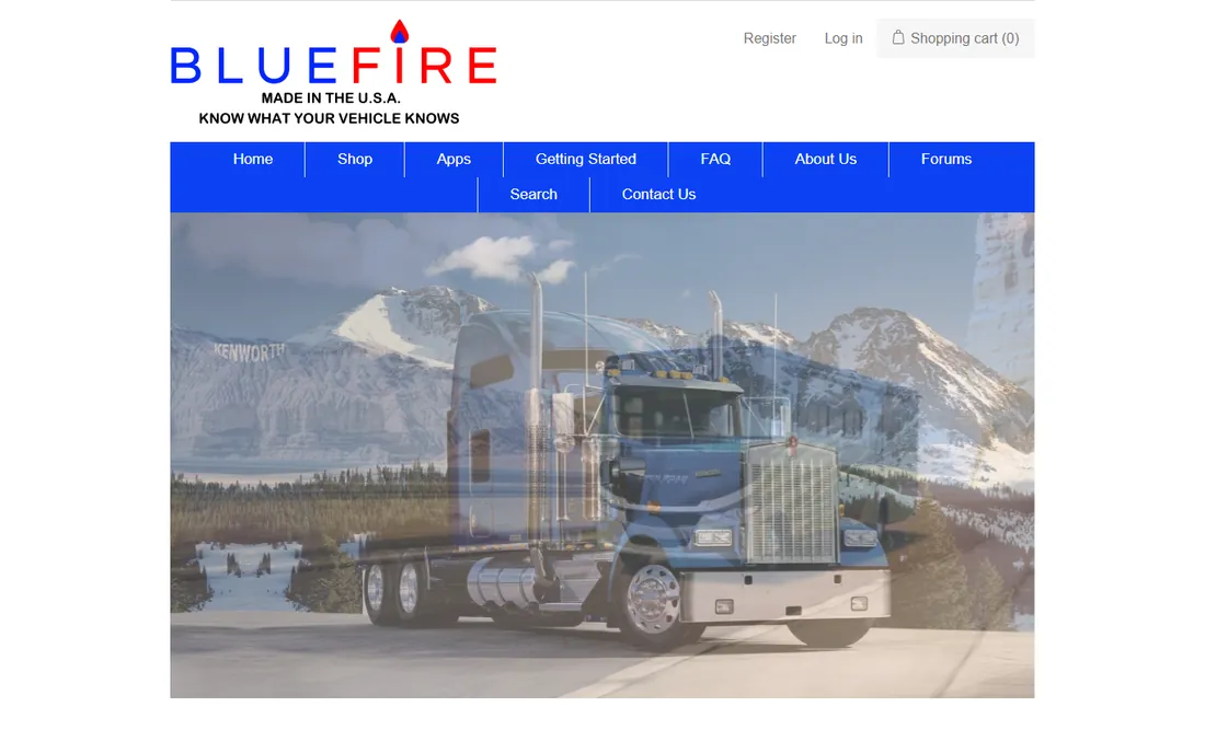 BlueFire homepage