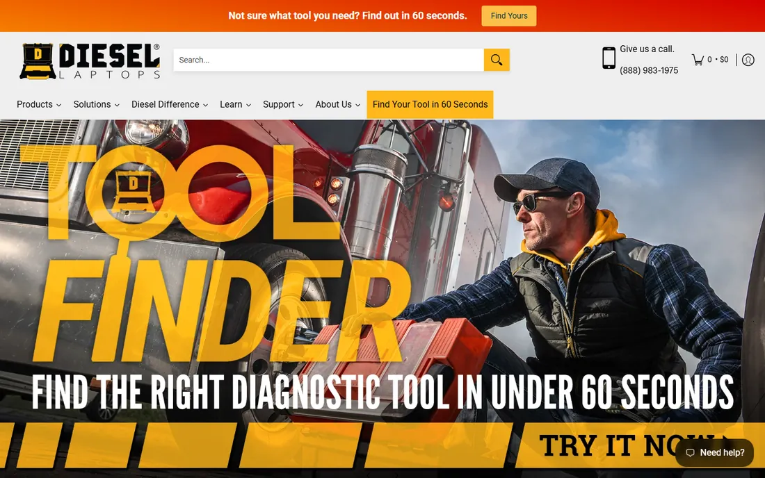 Diesel Laptops Diesel Explorer homepage