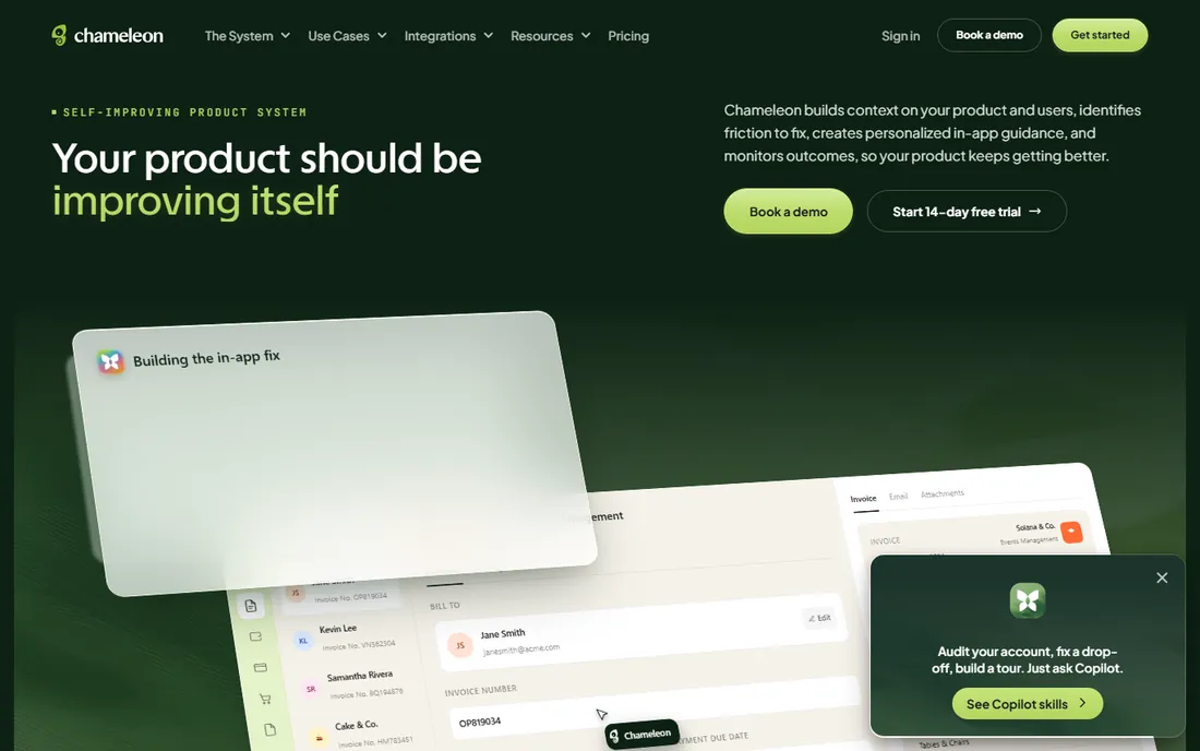 Chameleon homepage