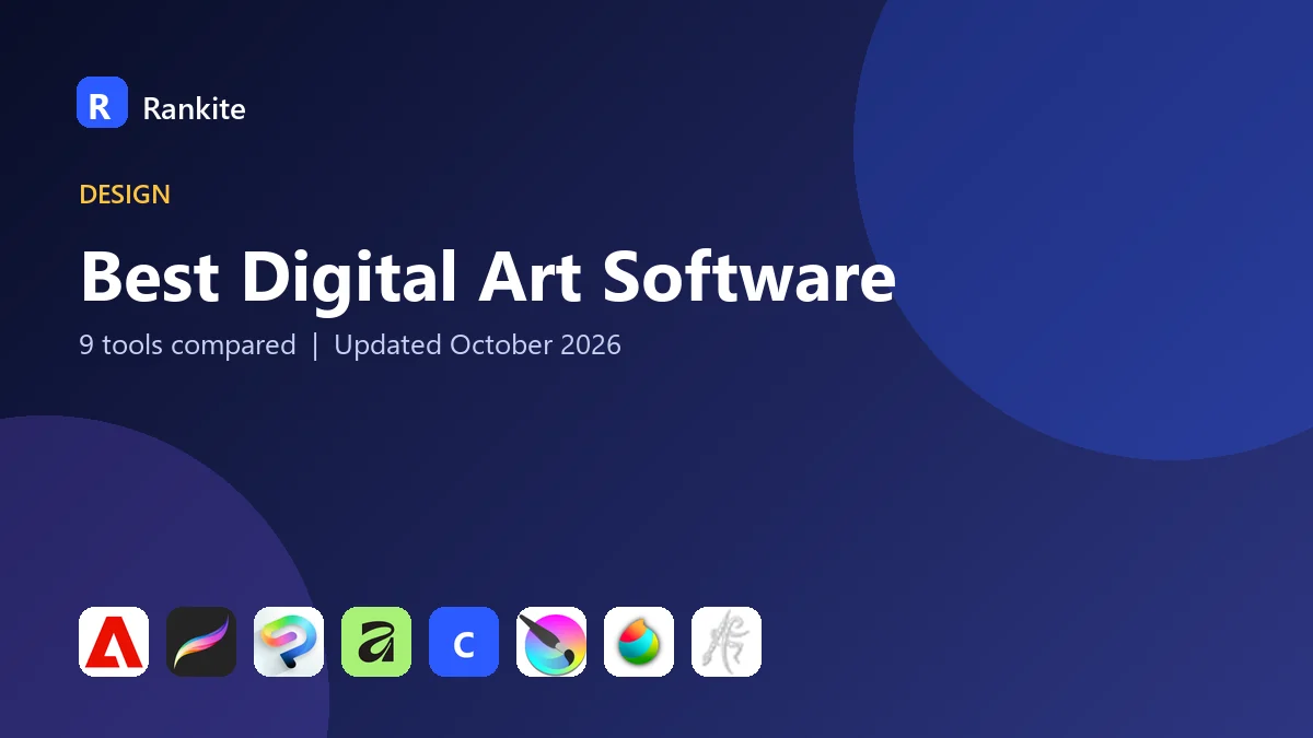 Best Digital Art Software in 2026: 9 Tools Compared