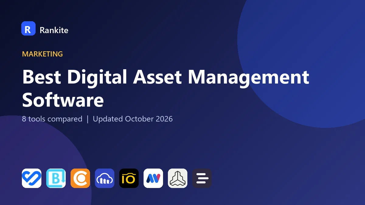 Best Digital Asset Management Software in 2026: 8 Tools Compared