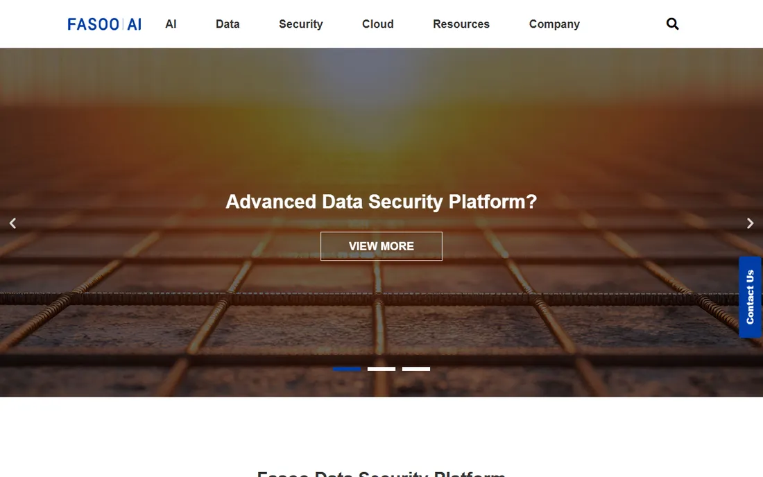 Fasoo homepage