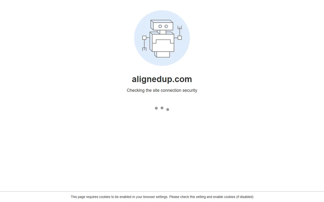 Aligned homepage
