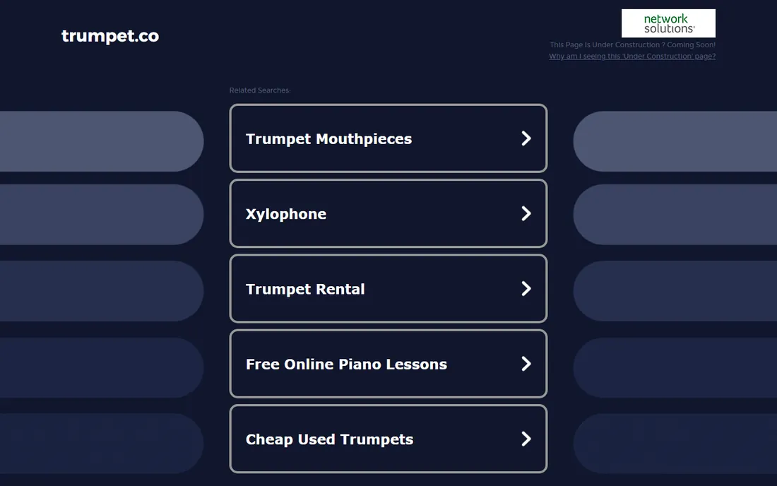 Trumpet homepage
