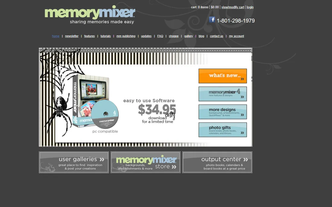 MemoryMixer homepage