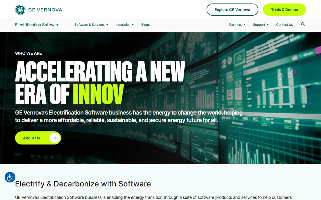 GE Vernova homepage