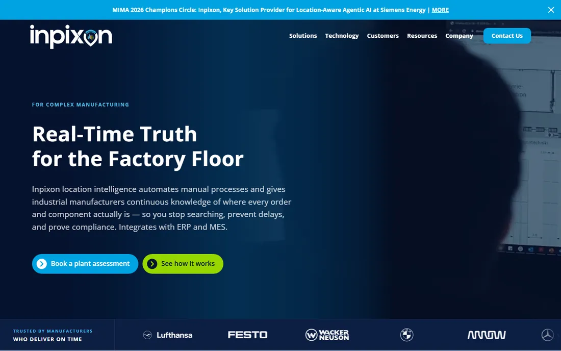Inpixon homepage