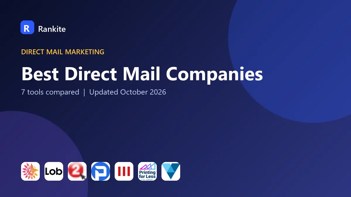 Best Direct Mail Companies in 2026: 7 Companies Compared