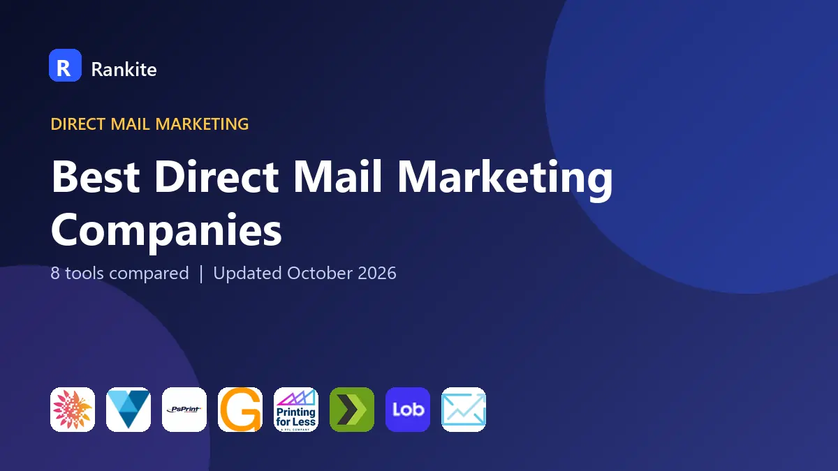 Best Direct Mail Marketing Companies in 2026: 8 Services Compared