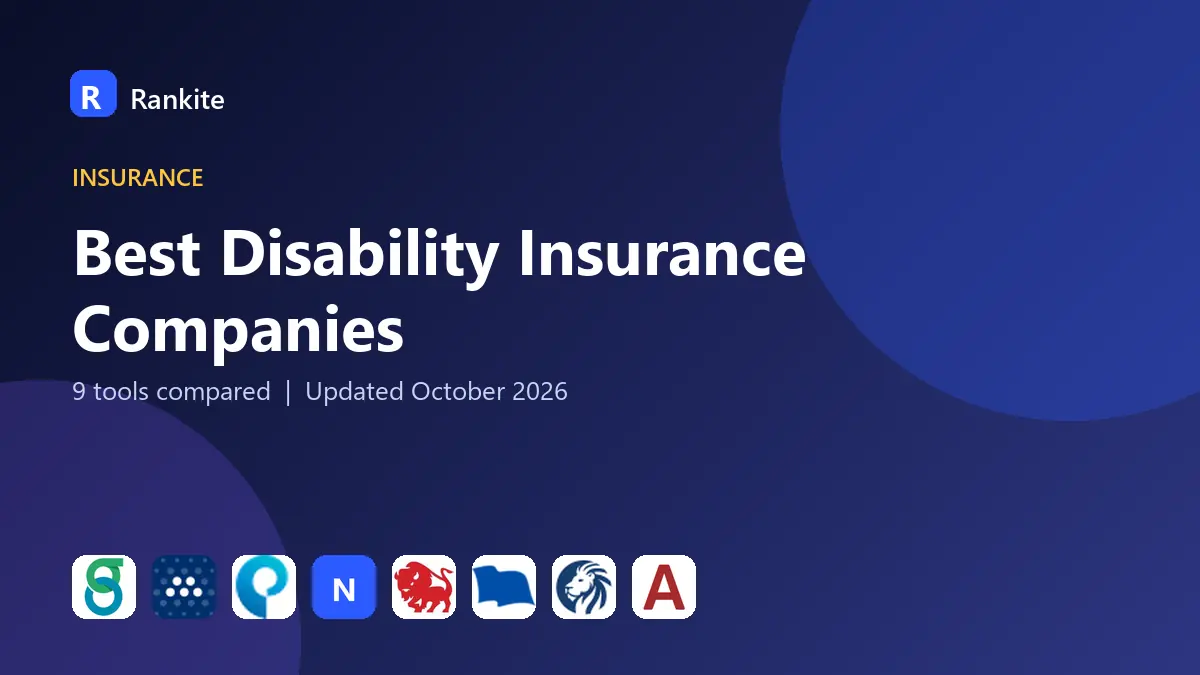 Best Disability Insurance Companies in 2026: 9 Companies Compared