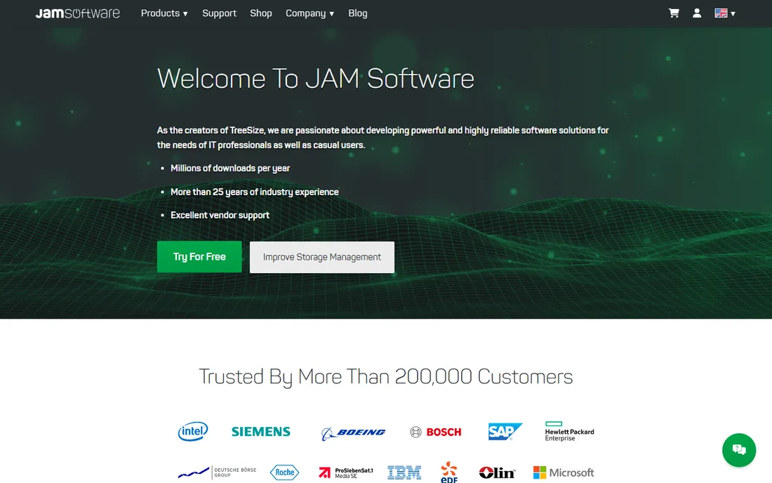 TreeSize homepage