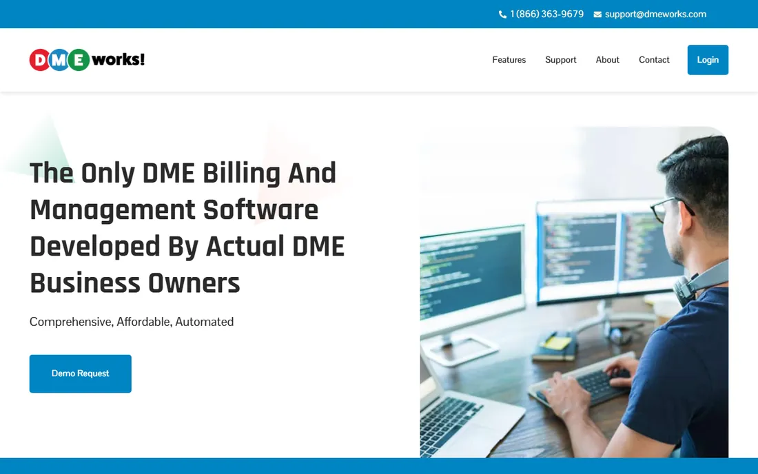 DMEWorks homepage