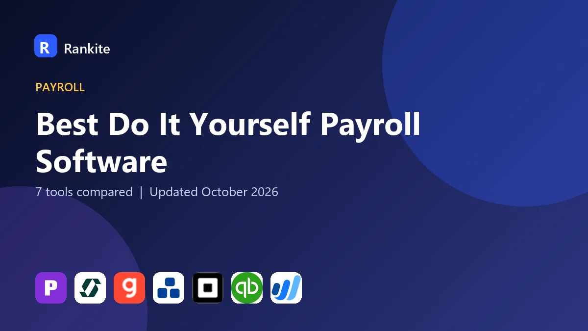 Best Do It Yourself Payroll Software in 2026: 7 Tools Compared