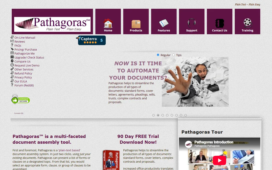Pathagoras homepage