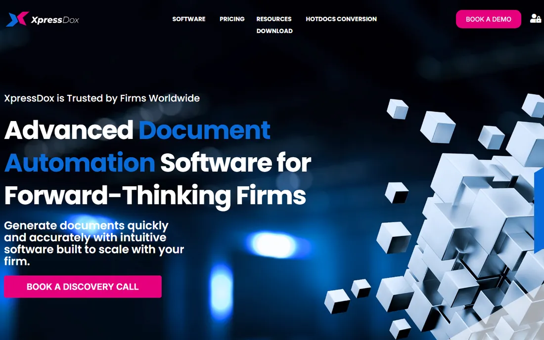 XpressDox homepage
