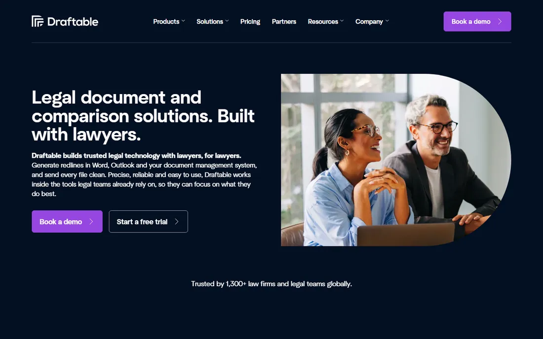 Draftable homepage
