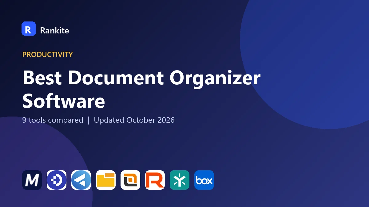 Best Document Organizer Software in 2026: 9 Tools Compared