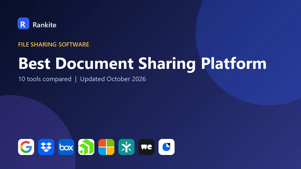Best Document Sharing Platform in 2026: 10 Tools Compared