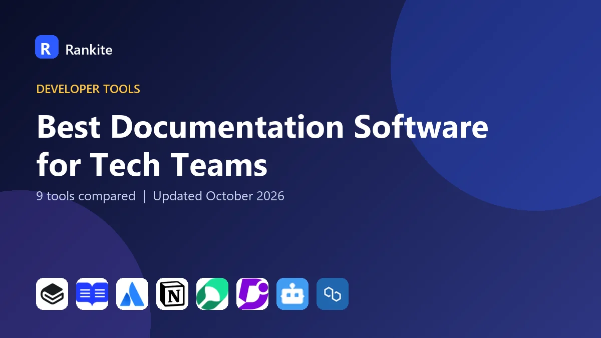 Best Documentation Software for Tech Teams in 2026: 9 Tools Compared