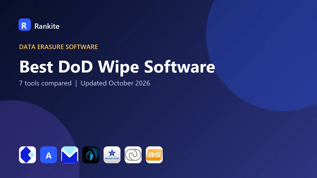 Best DoD Wipe Software: 7 Tools Compared