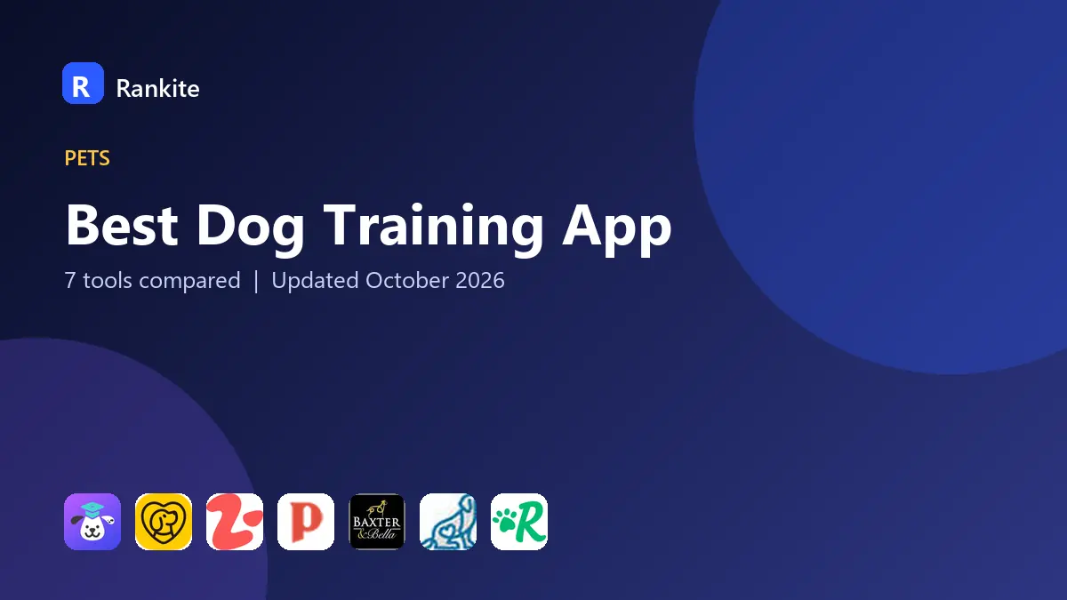 Best Dog Training App in 2026: 7 Tools Compared