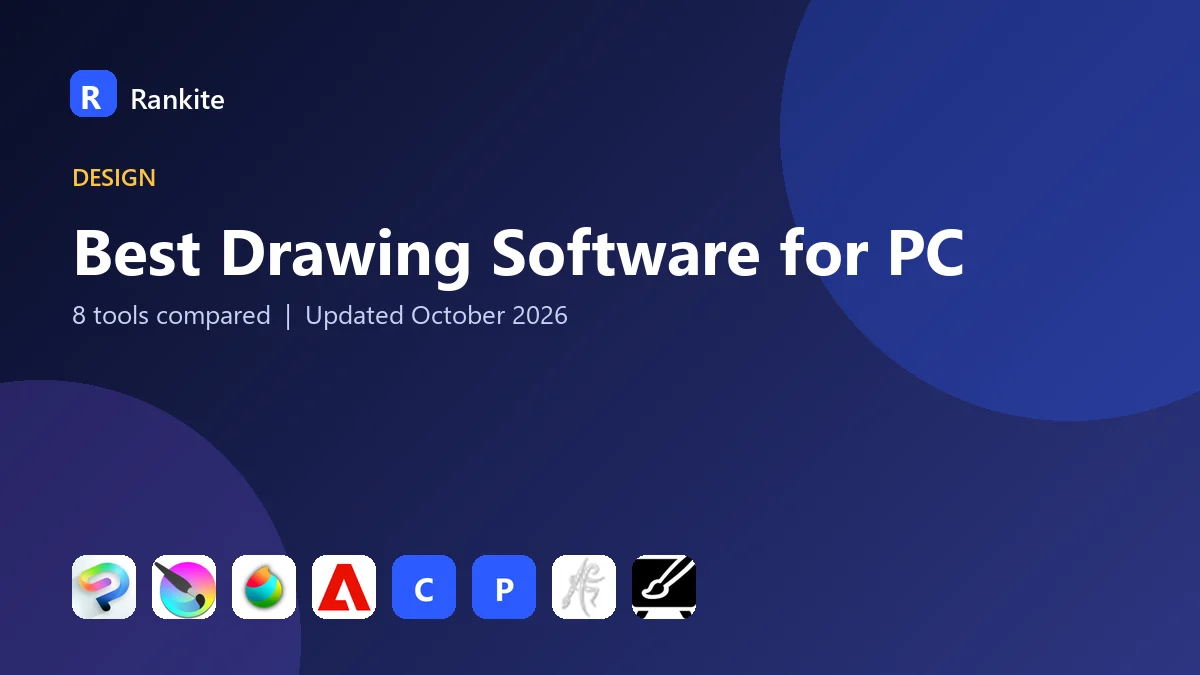 Best Drawing Software for PC in 2026: 8 Tools Compared