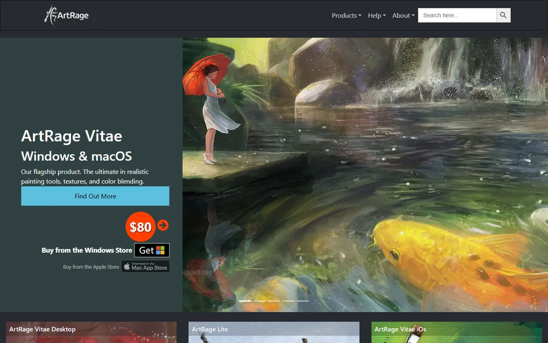 ArtRage homepage