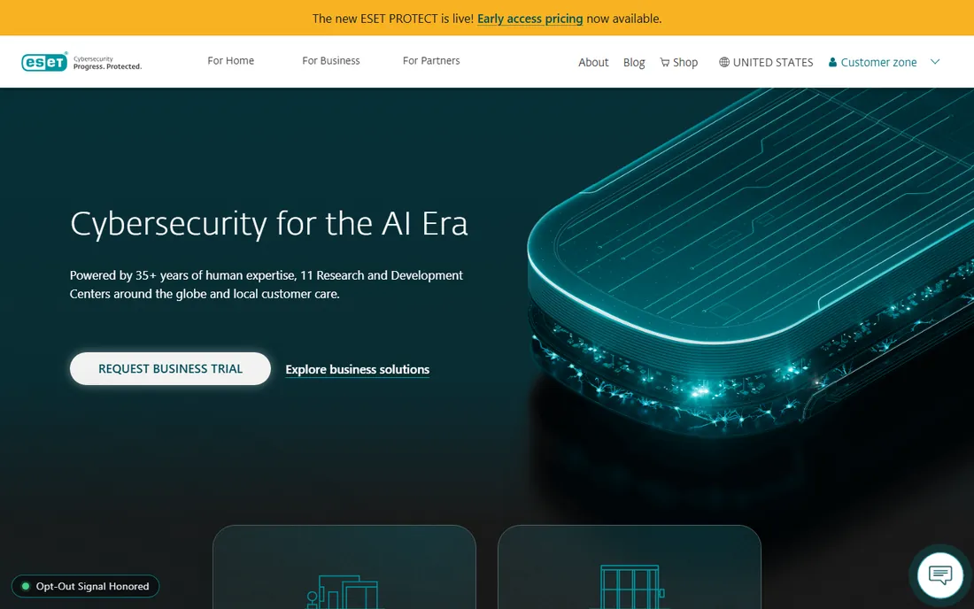 ESET Full Disk Encryption homepage