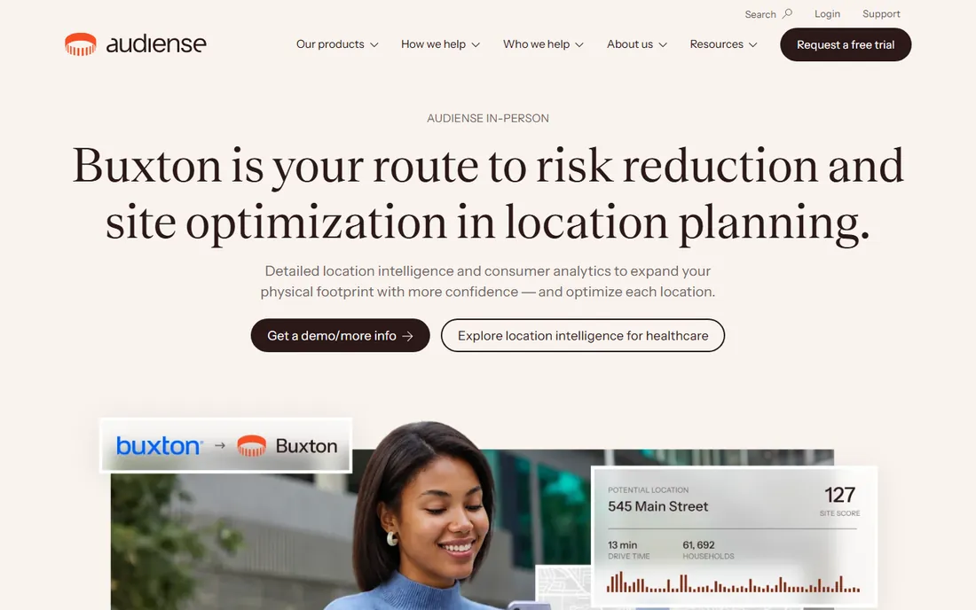 Buxton homepage