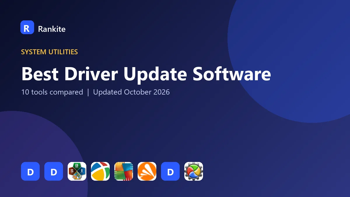 Best Driver Update Software in 2026: 10 Tools Compared