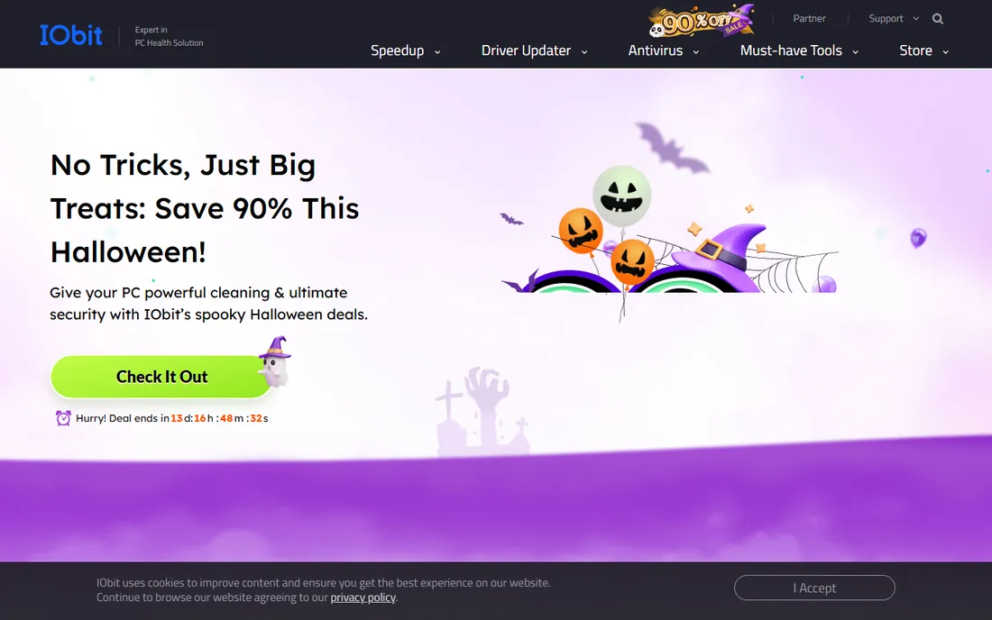 Driver Booster homepage
