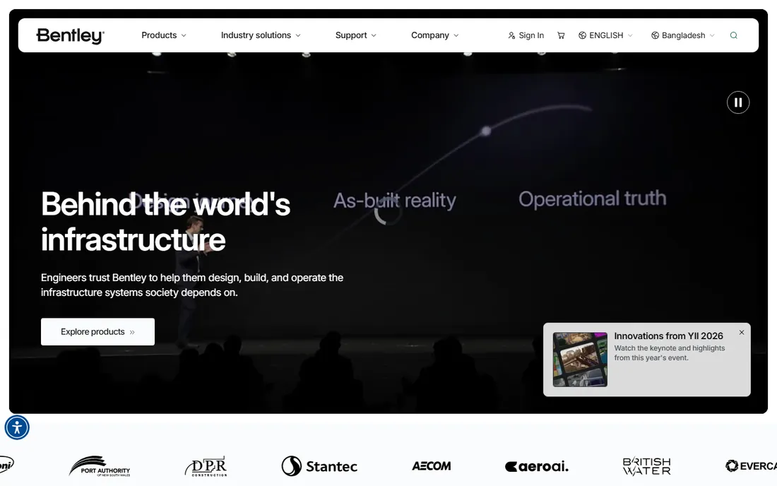Bentley ContextCapture homepage